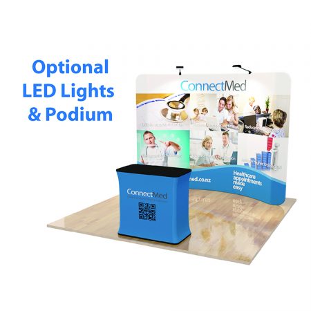 10ft Curve Tension Fabric Display - Image 6