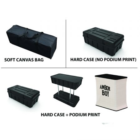 10ft Curve Velcro Fabric Pop Up Display - Image 5