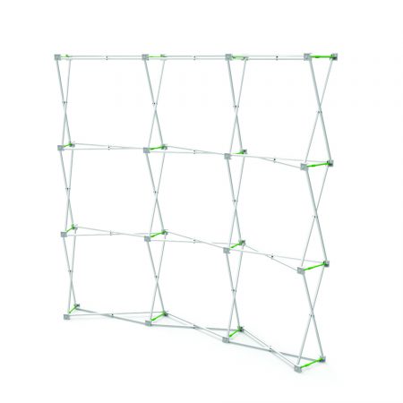 8ft Curve Velcro Fabric Pop Up Display - Image 2