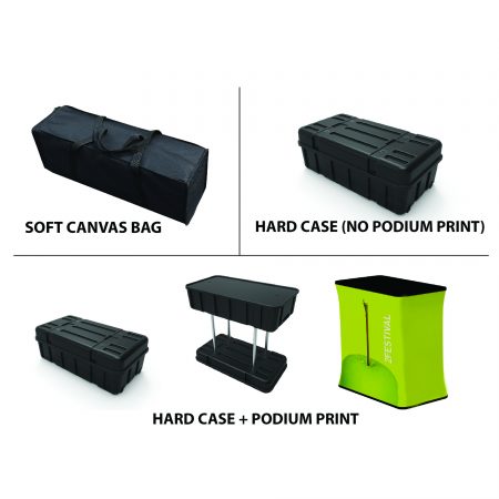 8ft Curve Velcro Fabric Pop Up Display - Image 5