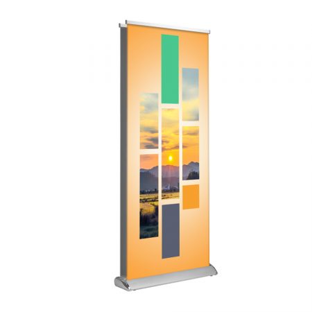 Deluxe Retractable - Double Sided 33"x81"