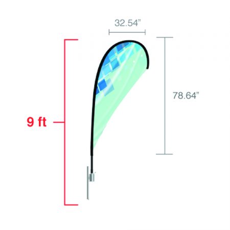 Teardrop Flag (Medium)