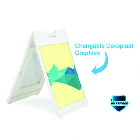 White Simposign A-Frame