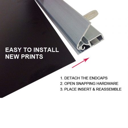 Snap Poster Hanger 36″ (W)