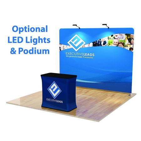10ft Straight Tension Fabric Display - Image 6